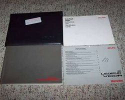 1994 Acura Legend Owner's Manual Set