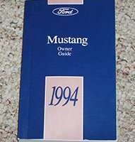 1994 Ford Mustang Owner's Manual