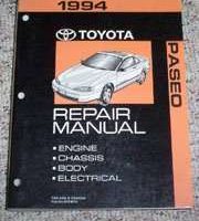 1994 Toyota Paseo Service Repair Manual