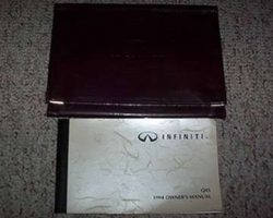 1994 Infiniti Q45 Owner's Manual Set