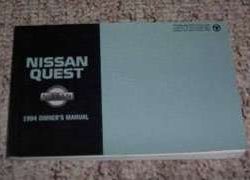 1994 Nissan Quest Owner's Manual