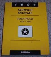 1994 Dodge Ram Truck 1500 2500 3500 Service Manual