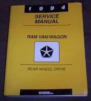 1994 Dodge Ram Van & Wagon Shop Service Repair Manual