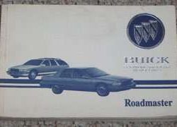1994 Buick Roadmaster Owner's Manual