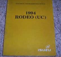 1994 Isuzu Rodeo Electrical Wiring Diagram Troubleshooting Manual