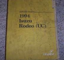 1994 Isuzu Rodeo Service Manual