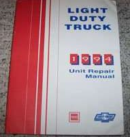 1994 Chevrolet C/K Truck Transmission, Transaxle & Transfer Case Unit Repair Manual
