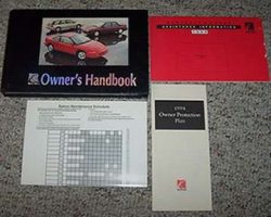 1994 Saturn S-Series Owner's Manual Set
