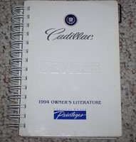 1994 Cadillac Seville Owner's Manual