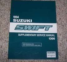1994 Suzuki Swift 1300 Service Manual Supplement
