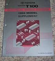 1994 Toyota T100 Electrical Wiring Diagram Manual Supplement