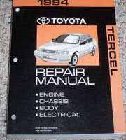 1994 Toyota Tercel Service Repair Manual