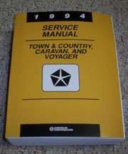 1994 Dodge Caravan & Grand Caravan Service Manual