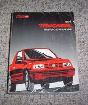 1994 Geo Tracker Shop Service Repair Manual