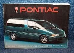 1994 Pontiac Trans Sport Owner's Manual