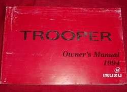 1994 Isuzu Trooper Owner's Manual