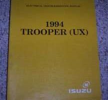1994 Isuzu Trooper Electrical Wiring Diagram Troubleshooting Manual