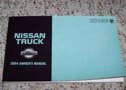 1994 Nissan Truck Owner's Manual