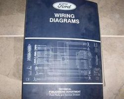 1994 Ford Bronco Large Format Wiring Diagrams Manual