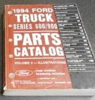 1994 Ford F-600 Truck Parts Catalog Illustrations