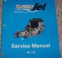 1994 Johnson Evinrude 90 & 115 HP TurboJet Service Manual