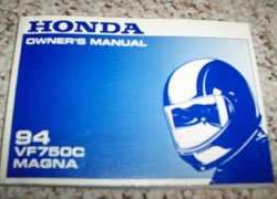 1994 Honda Magna VF750C Motorcycle Owner's Manual