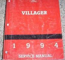 1994 Mercury Villager Service Manual