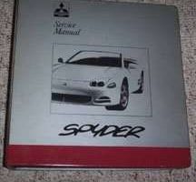 1996 Mitsubishi 3000GT Spyder Service Manual