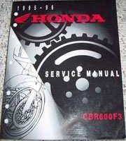 1996 Honda CBR600F3 Motorcycle Shop Service Manual