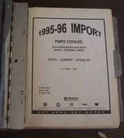 1995 Eagle Summit Mopar Parts Catalog Binder