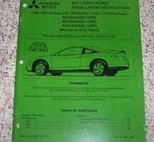 1996 Mitsubishi Eclipse 2.0L Engine Air Conditioner Installation Manual
