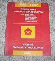 1995 Chrysler Sebring Bendix ABX-4 Chassis Diagnostic Procedures