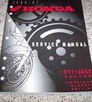 1995 Honda VT1100C2 Shadow American Classic Edition Motorcycle Service Manual