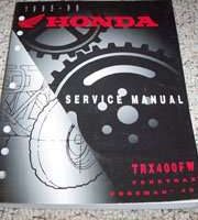 1996 Honda TRX400FW Fourtrax Foreman 400 Service Manual
