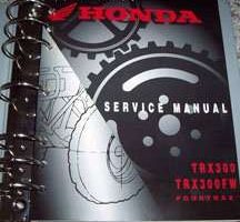 1999 Honda TRX300 & TRX300FW Fourtrax Service Manual