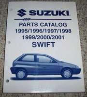 1996 Suzuki Swift Parts Catalog Manual