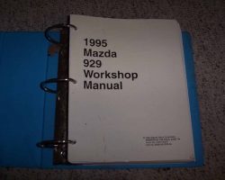 1995 Mazda 929 Service Manual