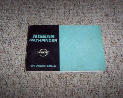 1995 Nissan Pathfinder Owner's Manual