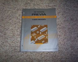 1995 Toyota Previa Electrical Wiring Diagram Manual