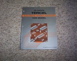 1995 Toyota Tercel Electrical Wiring Diagram Manual