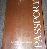 1995.5 Honda Passport Service Manual