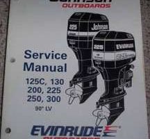 1995 Johnson Evinrude 250 HP 90 LV Models Service Manual