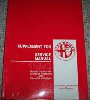 1995 Alfa Romeo 164 Service Manual Supplement
