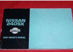 1995 Nissan 240SX Owner's Manual