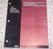 1995 Ford Ranger & Explorer 4R44E, 4R55E New Model Training Reference Manual