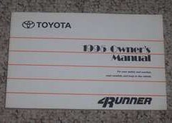 1995 Toyota 4Runner Owner's Manual