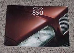 1995 Volvo 850 Owner's Manual