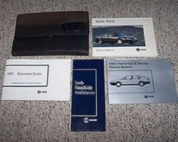 1995 Saab 9000 Owner's Manual Set