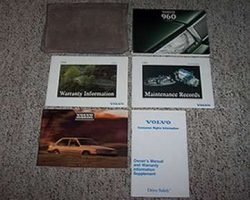1995 Volvo 960 Owner's Manual Set