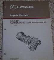 1996 Lexus LX450 A343F Automatic Transmission Repair Manual